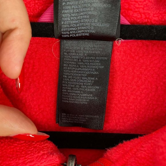 The North Face Girls Denali Fleece Jacket Sz L 14/16 - Picture 7 of 11